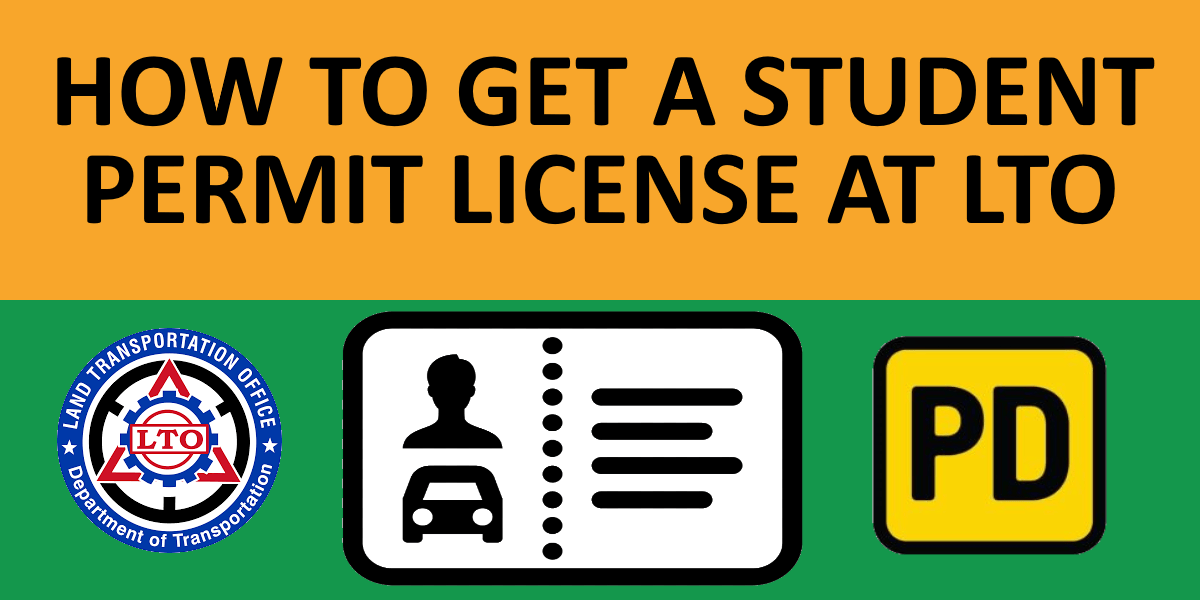 How To Get A LTO Student Permit Student License Requirements 2023